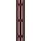 Ekena Millwork Americraft 3-Board, 3 Batten Exterior Real Wood Spaced Board-n-Batten Shutters, ARW401SB311X64WRH, PR ARW401SB311X64WRH - alternate 5
